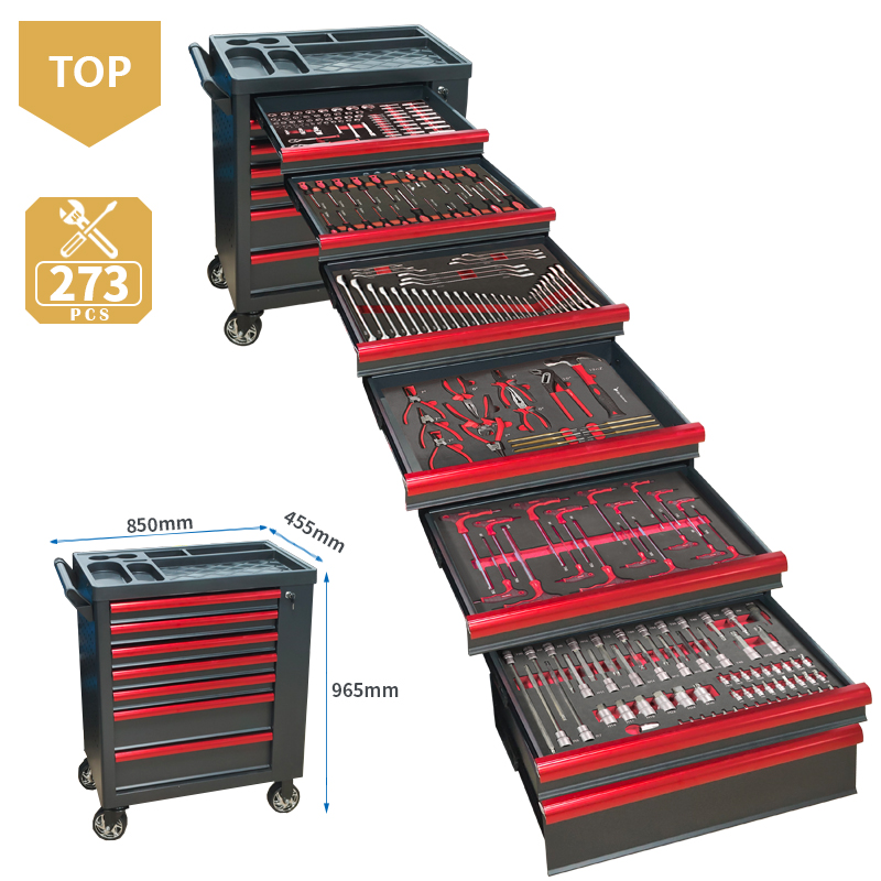 Tools Mechanical Workshop - Wózek narzędziowy z 7 szufladami i