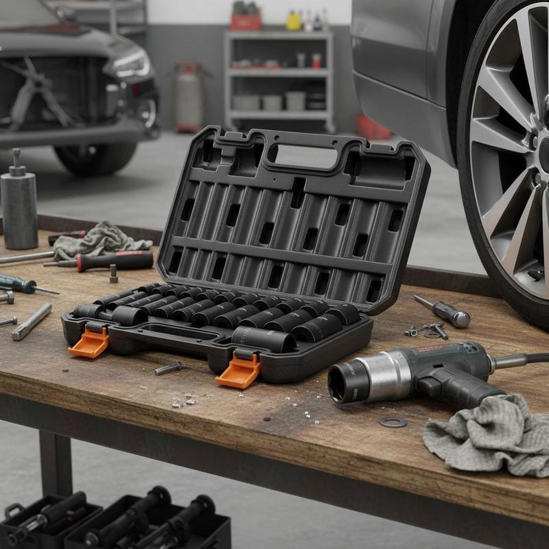 Marking Tools In Workshop - Zestaw narzędzi udarowych 3/8 cala, 25