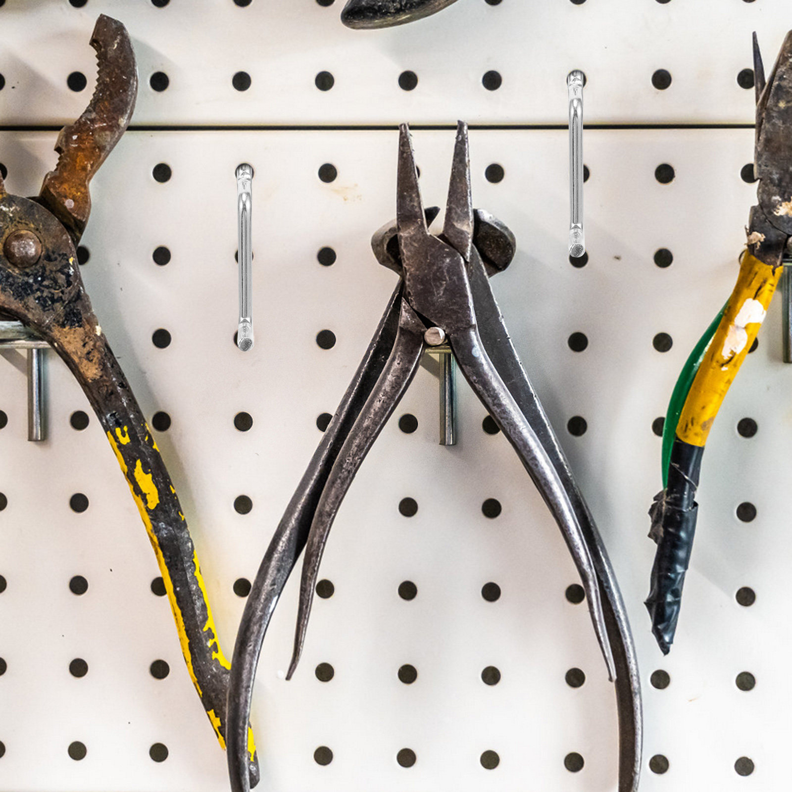 Workshop Tools Kit - Zestaw 80 haczyków i pojemników do