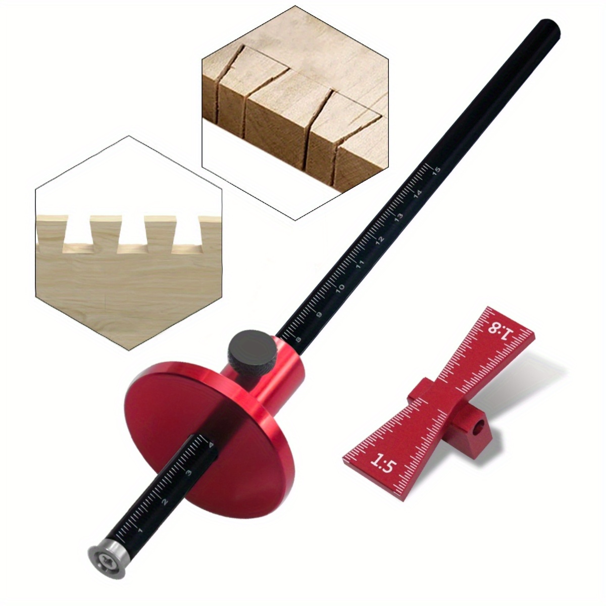 Dovetail Marking Guide - Przecinak do kół łożyskowych do drewna