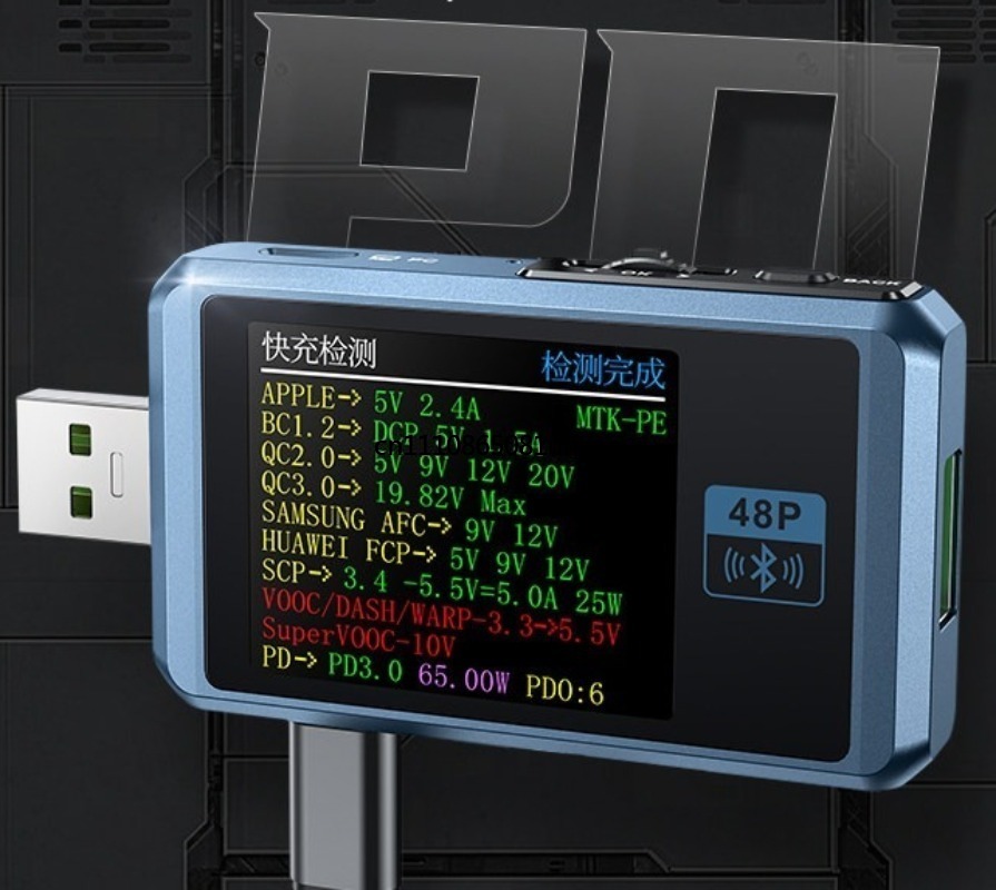 Tools Qc - Wielofunkcyjny tester napięcia i prądu USB,