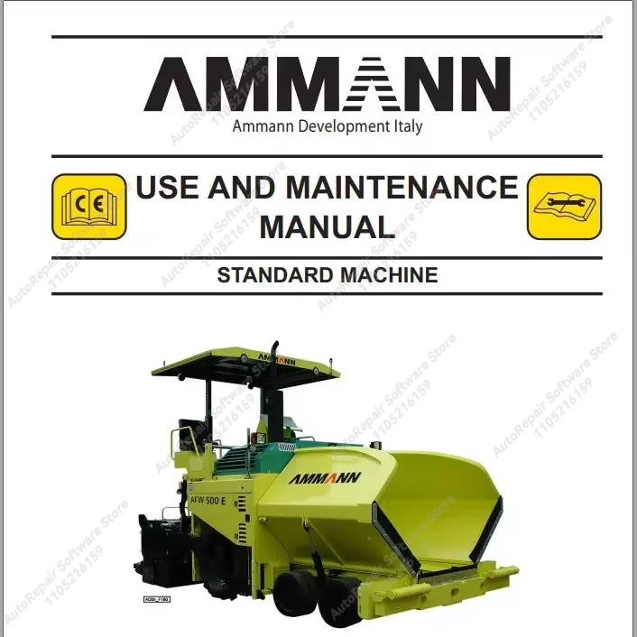 Workshop Tools Pdf - 2023 Ammann Machinery 46.6 GB PDF