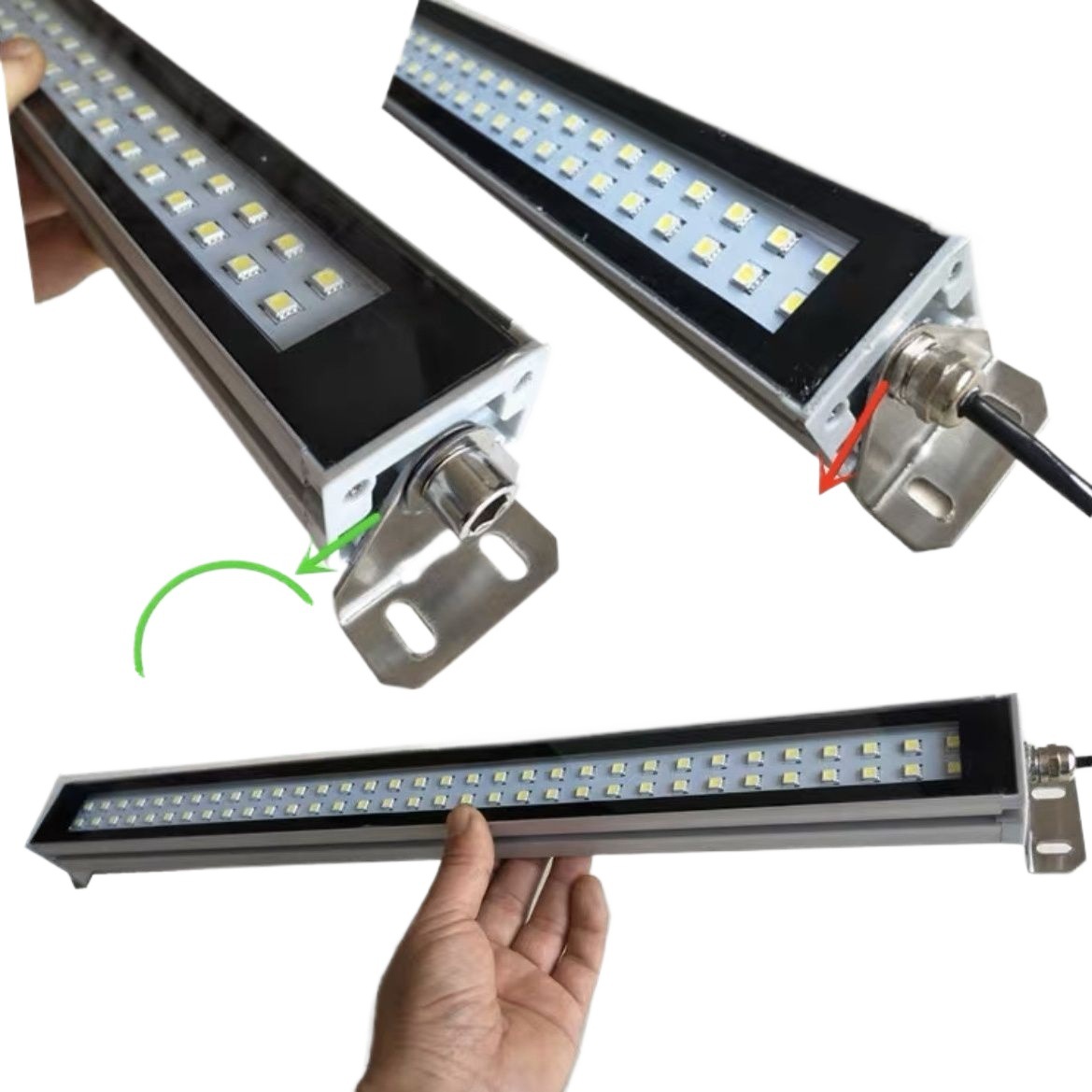 Workshop Tools Youtube - Lampa warsztatowa LED do obrabiarek CNC,