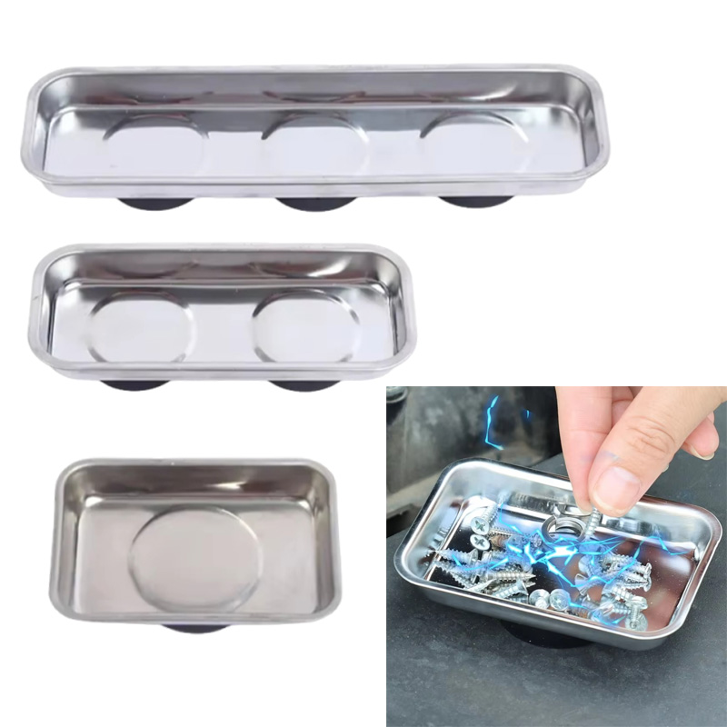 Kwadratowa Magnetyczna Miska T – Magnetic Parts Tray recenzja i cena