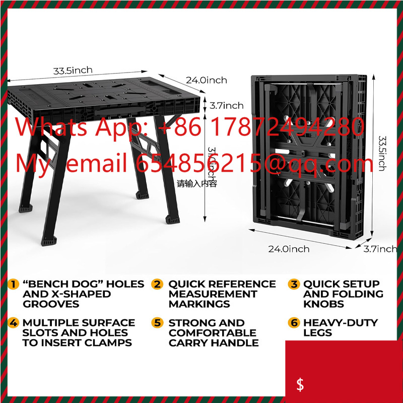 Łatwy w montażu, przenośny, sk – Workbench Portable Fold recenzja i cena
