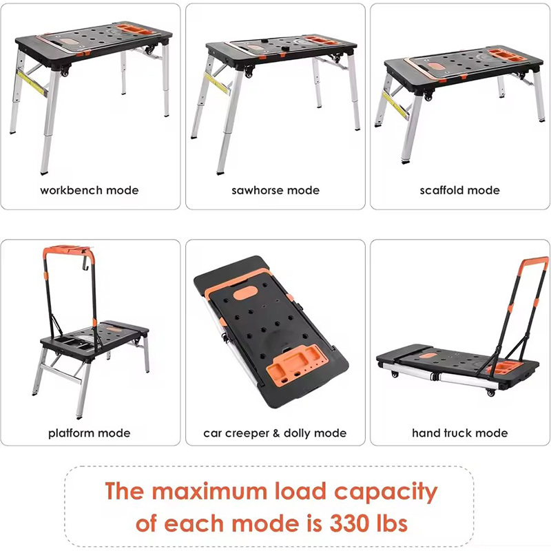 Wielofunkcyjny składany wózek  – Workbench Portable Fold recenzja i cena