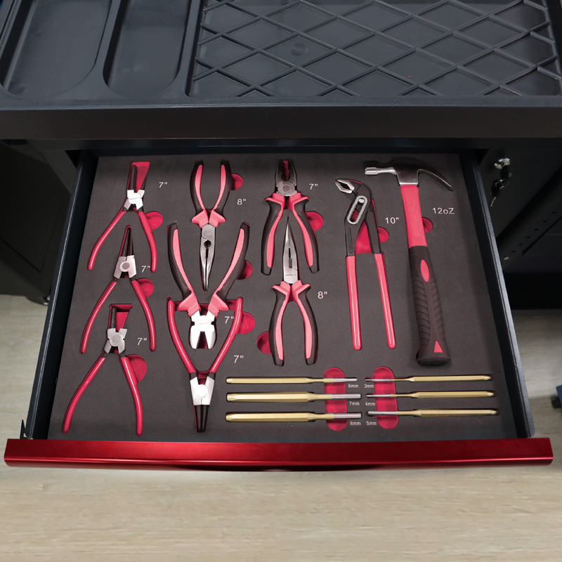 Wózek narzędziowy z 7 szuflada – Tools Mechanical Workshop recenzja i cena