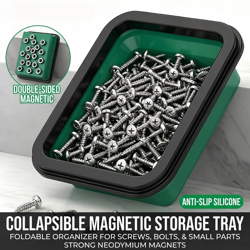 Magnetyczna perforowana tablic – Magnetic Parts Tray recenzja i cena