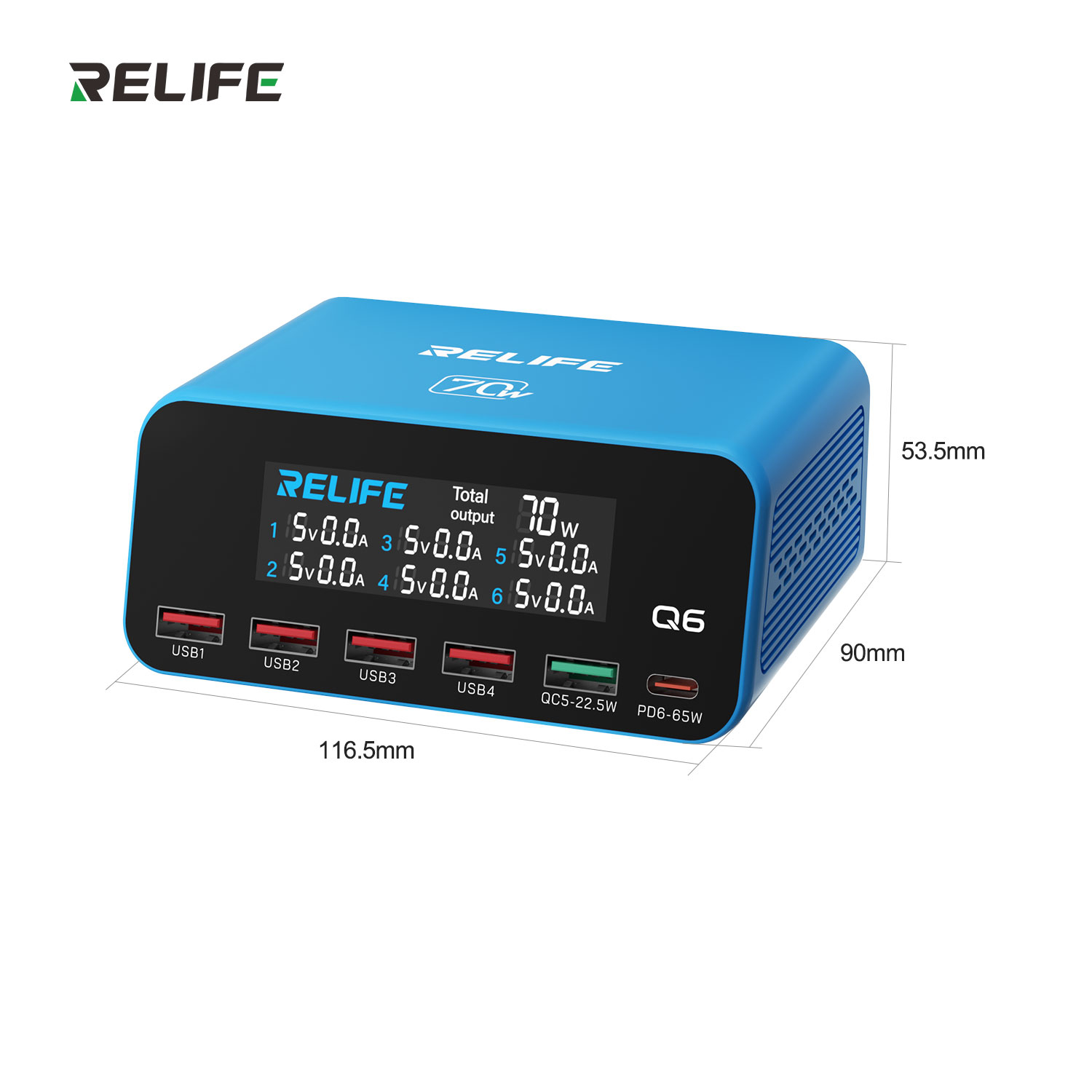 RELIFE Q6 70W PD QC Szybka Ład – Tools Qc recenzja i cena