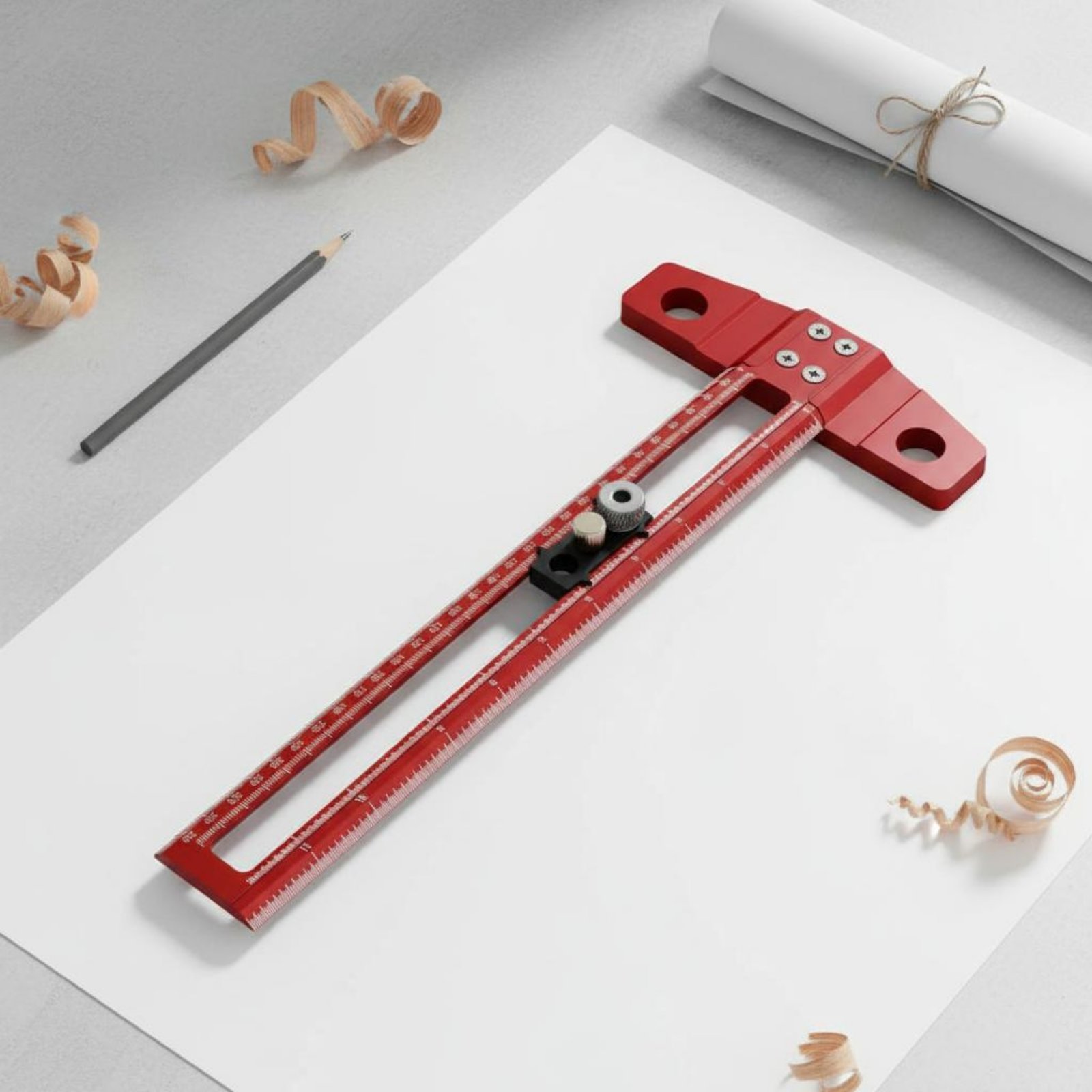 Liniał T-Square z laserowo gra – Marking Tools In Workshop recenzja i cena