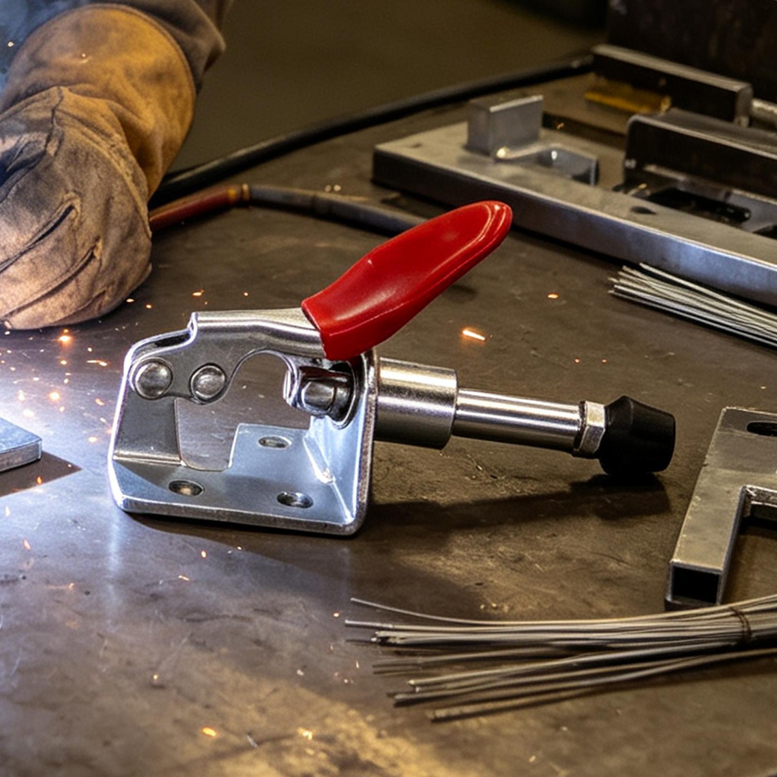 Zatrzaskowy zacisk o udźwigu 4 – Welding Tools In Workshop recenzja i cena