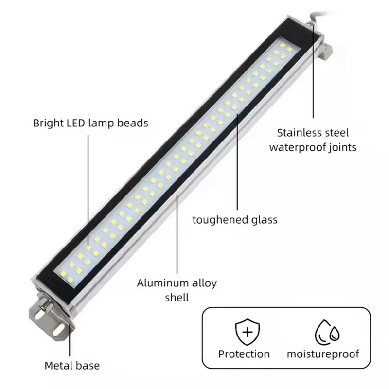 Lampa warsztatowa LED do obrab – Workshop Tools Youtube recenzja i cena