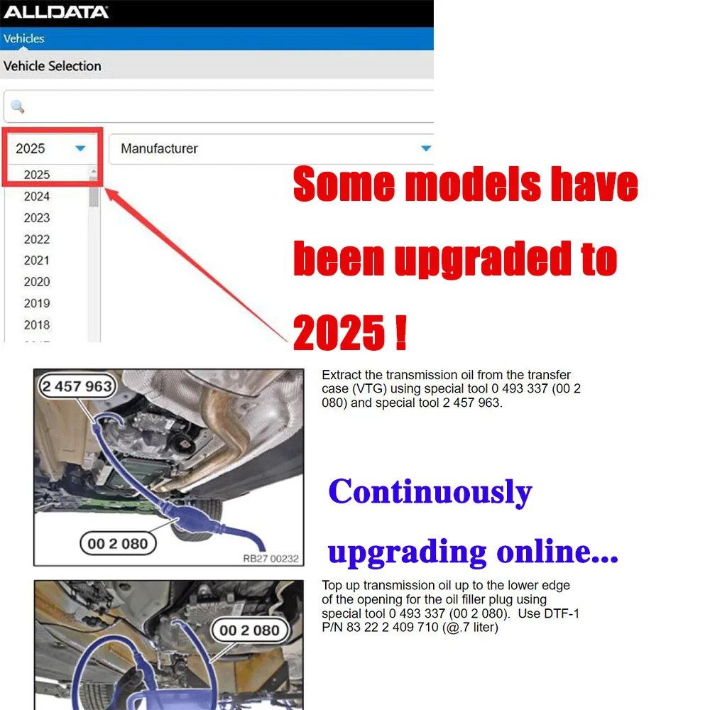 2027 Alldata Dane Samochodowe  – Special Workshop Tools recenzja i cena