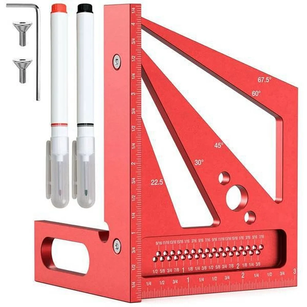 Czerwony kątomierz 3D wielokąt – Marking Tools In Workshop recenzja i cena